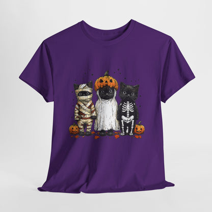 Kocia Banda na Halloween - mumia, duch i szkielet