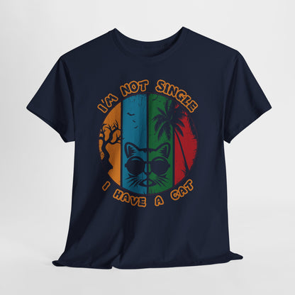 Nie jestem singlem, mam kota - retro koci vibe