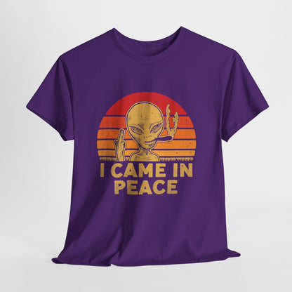 Przybywam w pokoju - I Came in peace – obcy w retro klimacie