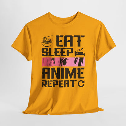 Eat Sleep Anime Repeat - idealny dzień - ramen i anime vibe