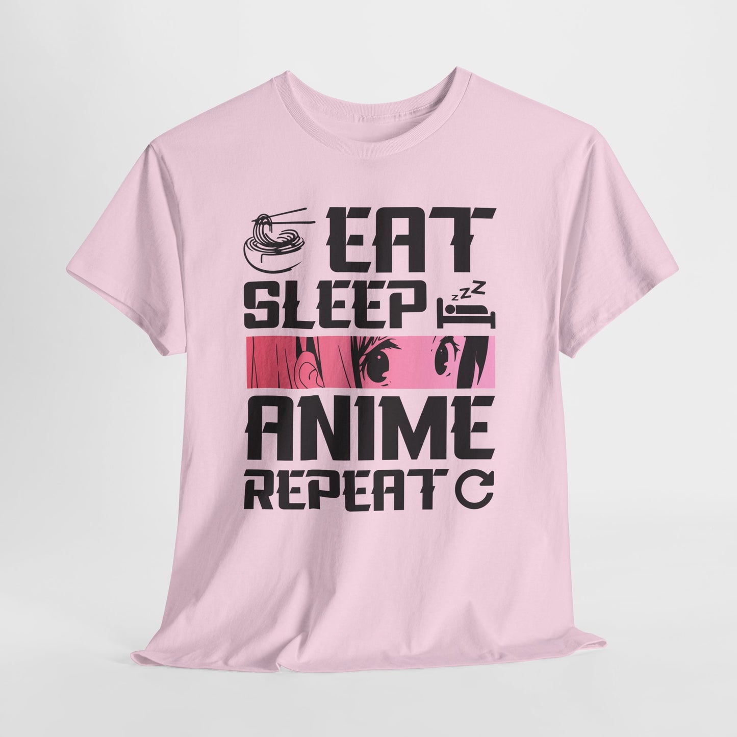 Eat Sleep Anime Repeat - idealny dzień - ramen i anime vibe