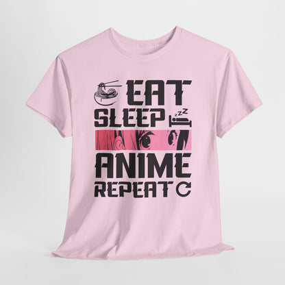 Eat Sleep Anime Repeat - idealny dzień - ramen i anime vibe