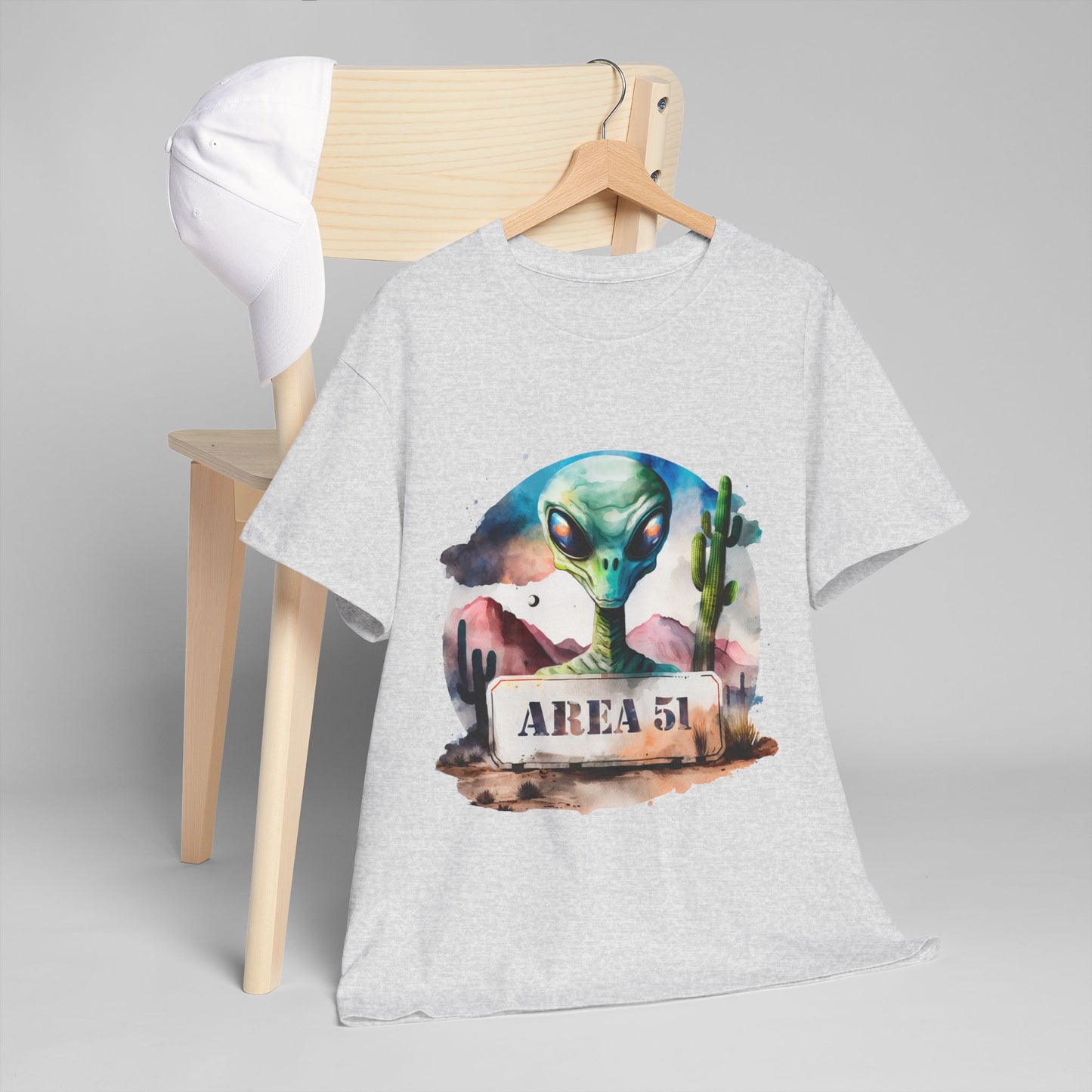 Area 51 - Strefa 51, Roswell – akwarelowy vibe