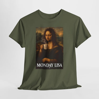 Monday Lisa - koszulka dla tych, co najpierw piją kawę