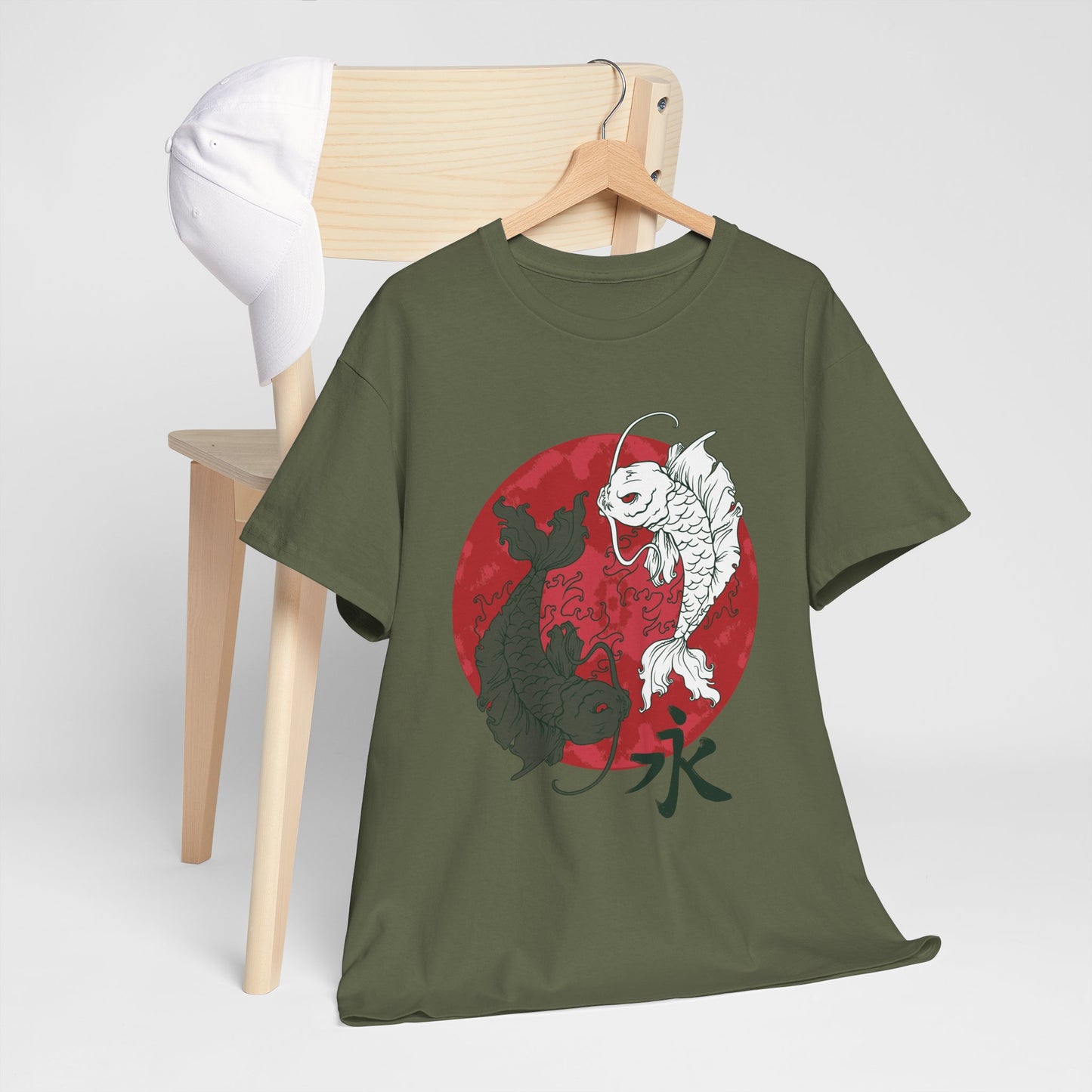 Koi Yin Yang - japoński symbol wody