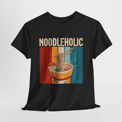 NOODLEHOLIC - koszulka z miską makaronu dla miłośników Ramen
