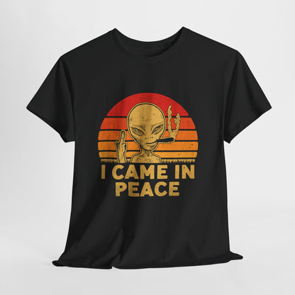 Przybywam w pokoju - I Came in peace – obcy w retro klimacie