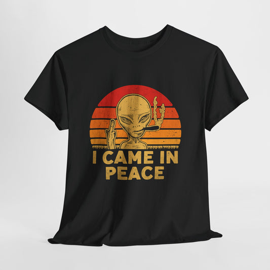 Przybywam w pokoju - I Came in peace – obcy w retro klimacie