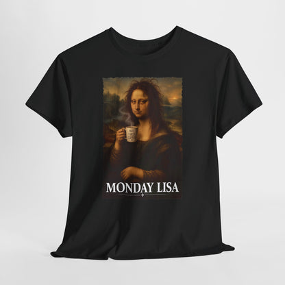 Monday Lisa - koszulka dla tych, co najpierw piją kawę