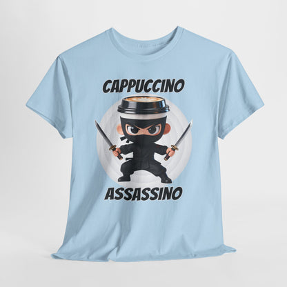 Cappuccino Assassino - koszulka z włoskim vibem - Italiano Brain Rot