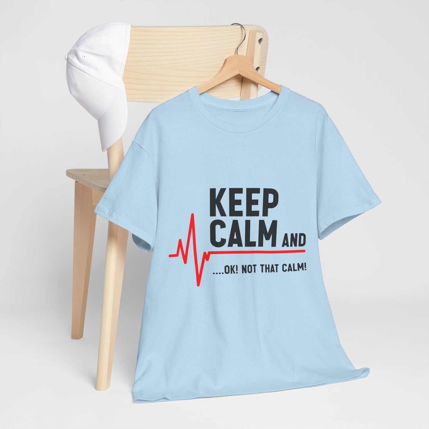 „Keep Calm… OK! Not That Calm!” ...z linią EKG
