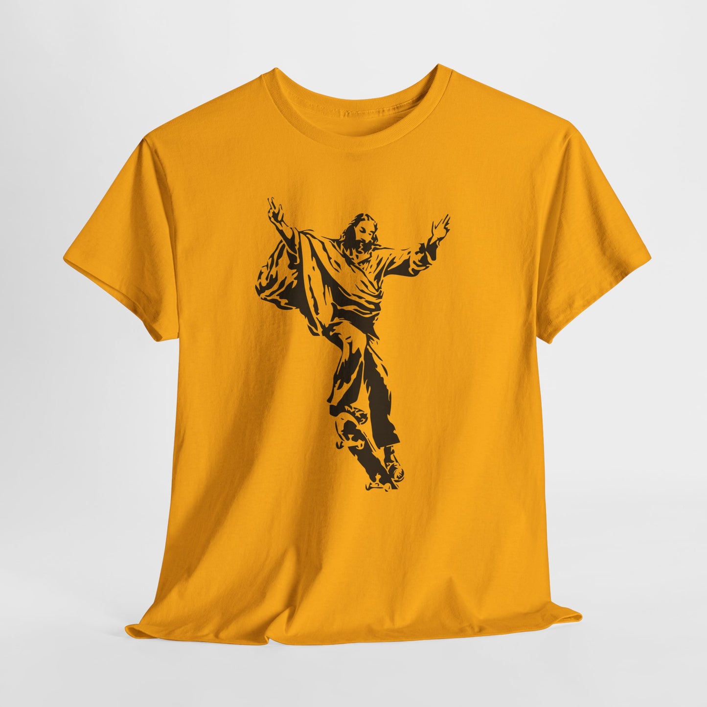 Jezus na deskorolce - streetwearowy nadruk
