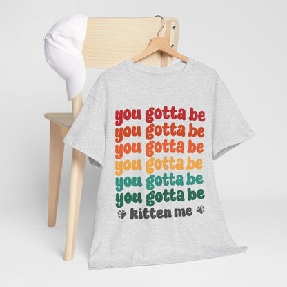You Gotta Be… Kitten Me - koci tekst w retro kolorach