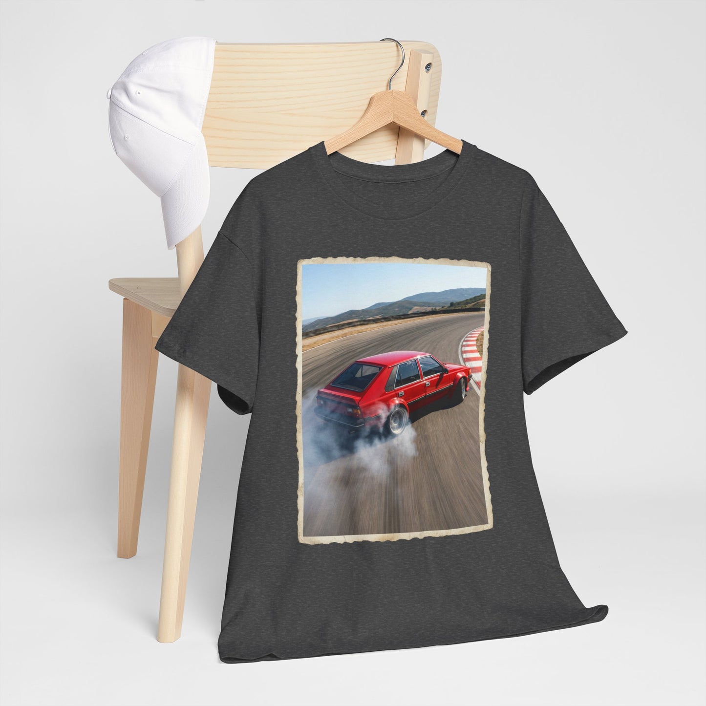 Polonez Drift - czerwony klasyk w dymie