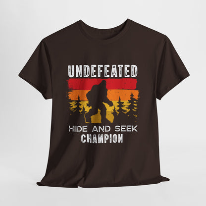 Niepokonany mistrz w chowanego – Bigfoot Undefeated Hide & Seek Champion