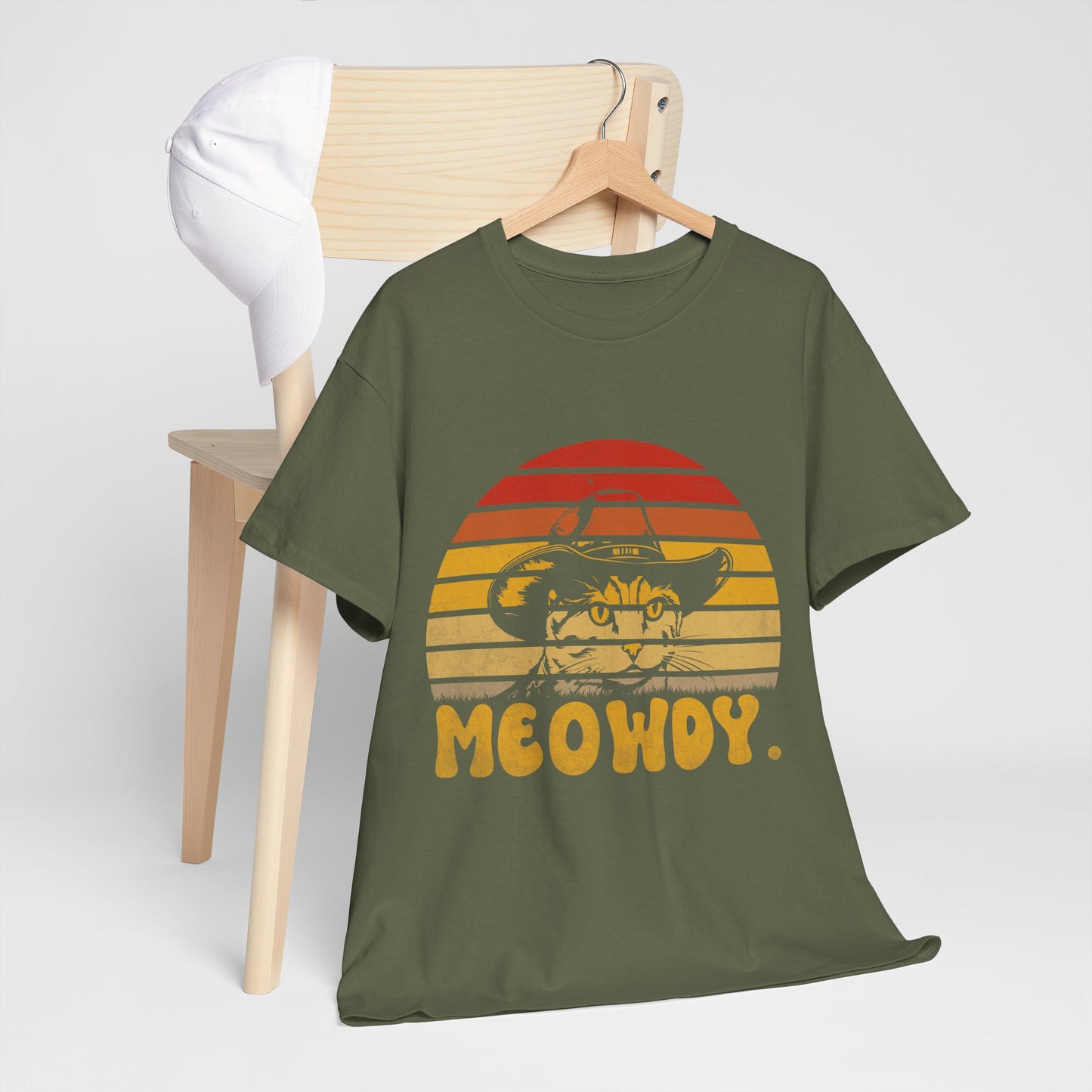 Meowdy - koci kowboj w stylu retro