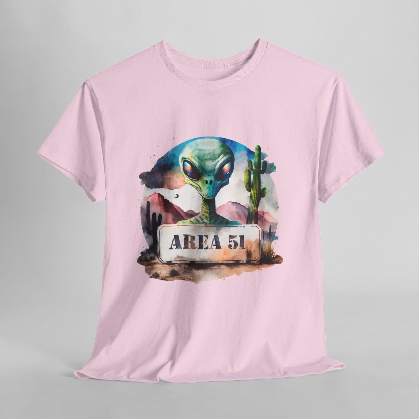 Area 51 - Strefa 51, Roswell – akwarelowy vibe