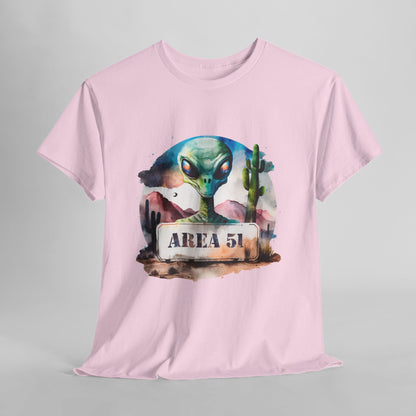 Area 51 - Strefa 51, Roswell – akwarelowy vibe