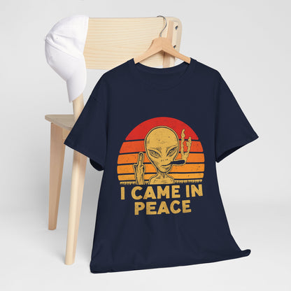 Przybywam w pokoju - I Came in peace – obcy w retro klimacie