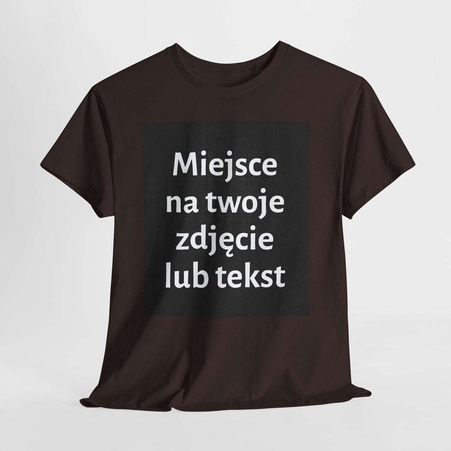 Personalizowana koszulka - przód i/lub tył - z naszą pomocą