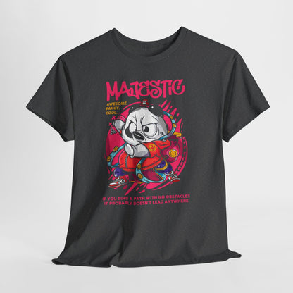 MAJESTIC - panda graffiti w stylu lat 90.