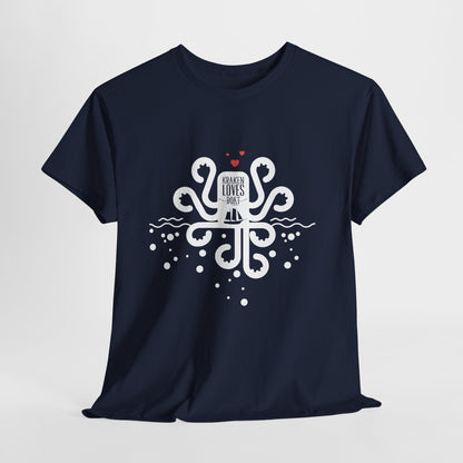 Kraken Loves Boat - morski humor na luzie