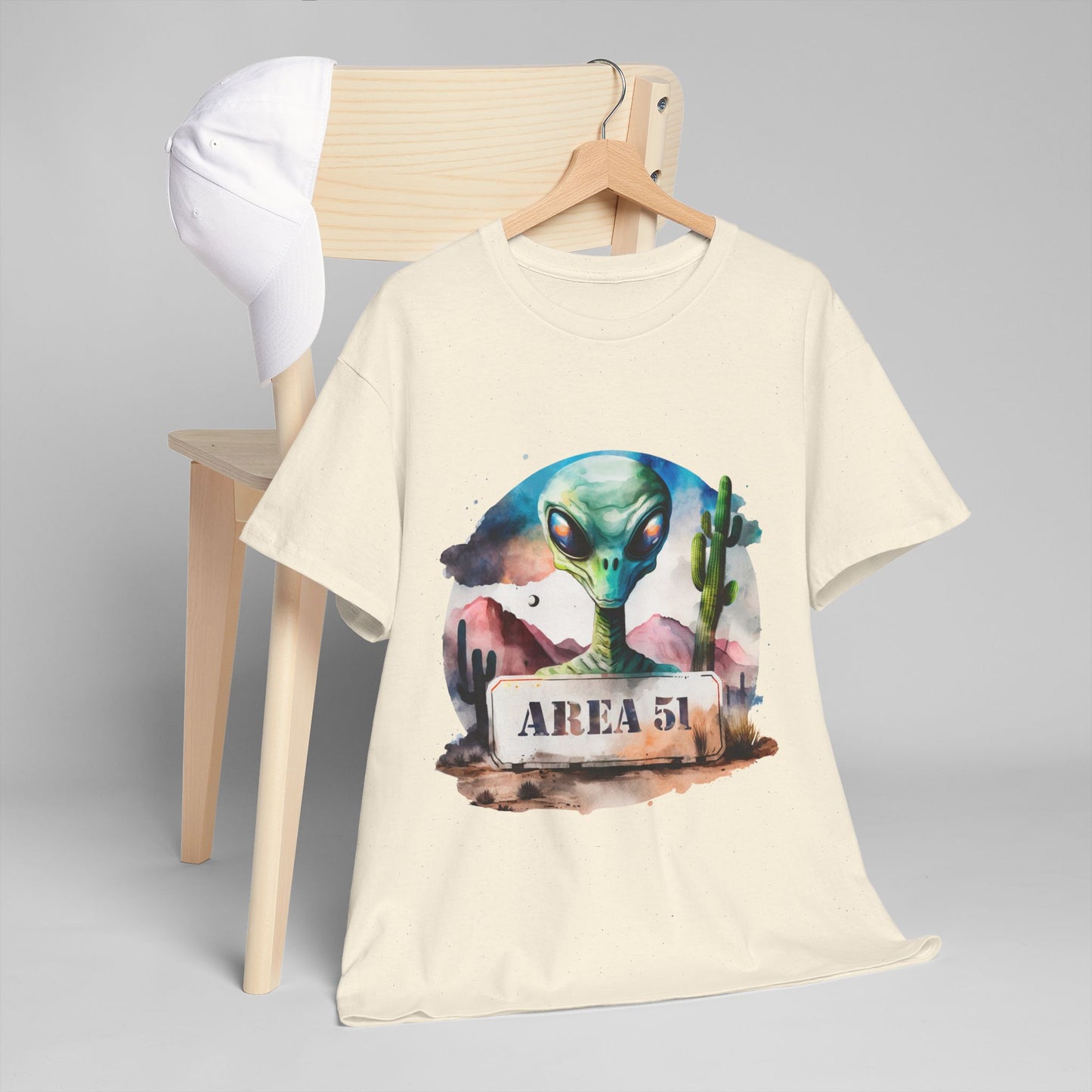 Area 51 - Strefa 51, Roswell – akwarelowy vibe
