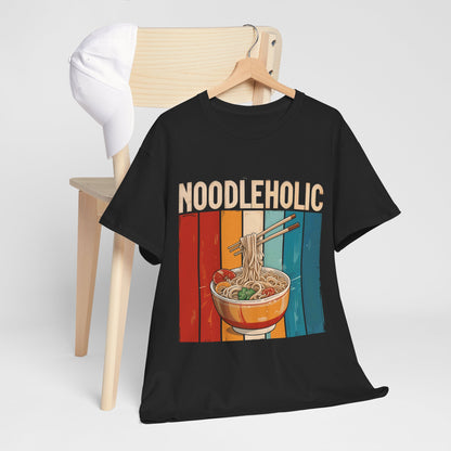NOODLEHOLIC - koszulka z miską makaronu dla miłośników Ramen