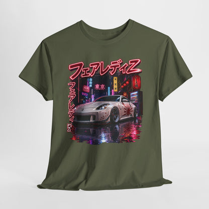Nissan 350Z po zmroku
