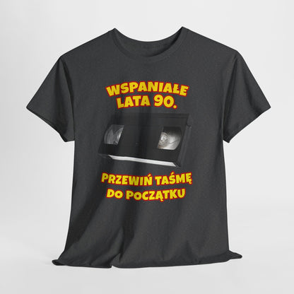 Przewiń taśmę do początku - kaseta VHS - wspaniałe lata 90.