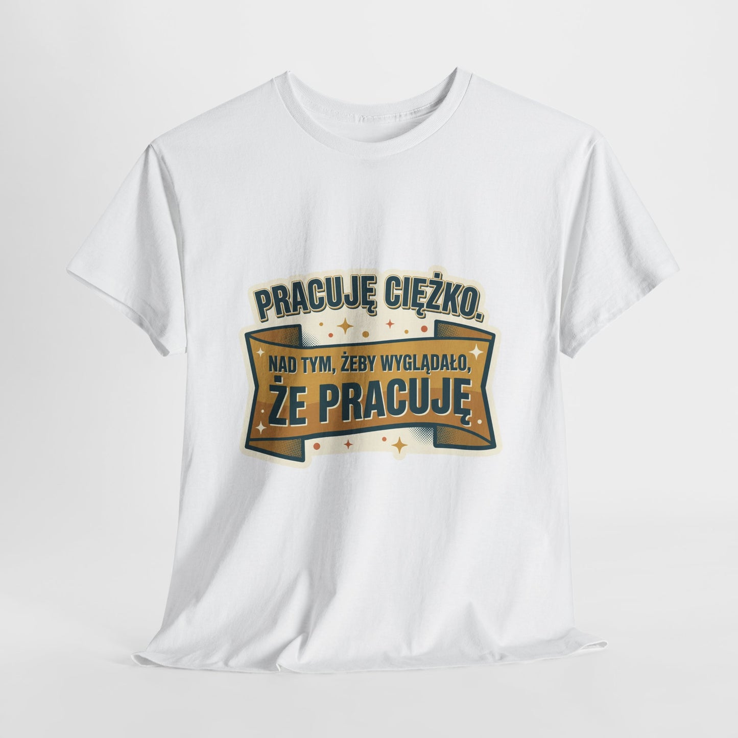 Pracuję ciężko… nad tym, żeby wyglądało, że pracuję.