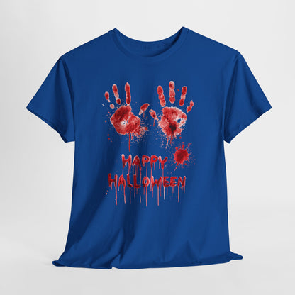 Happy Halloween - krwawe dłonie i horrorowy klimat