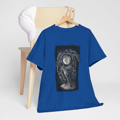 Astronauta w Mroku - samotny krok poza Ziemią