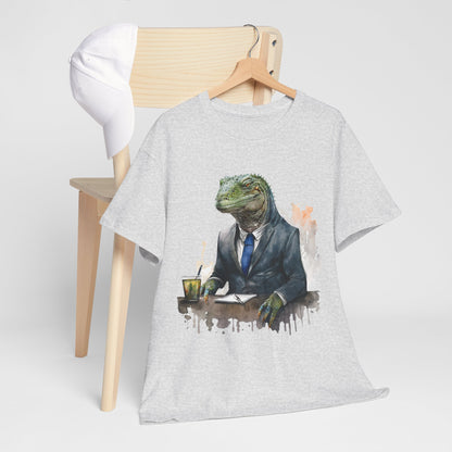 Reptilianin w garniturze - zimna krew w biznesie