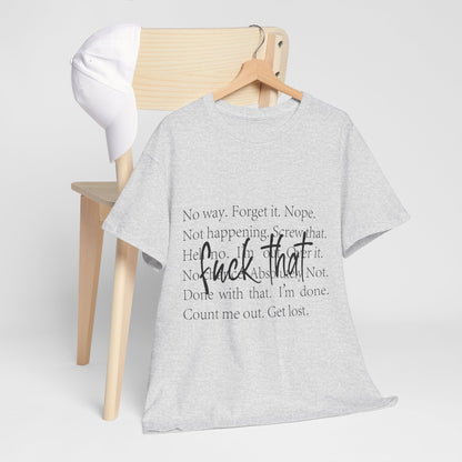 F*ck That - sarkastyczne hasła na co dzień