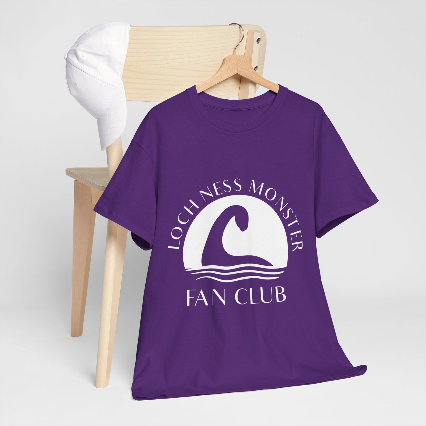 Fan Club potwora z Loch Ness – minimalistyczna koszulka fan klubu Nessie