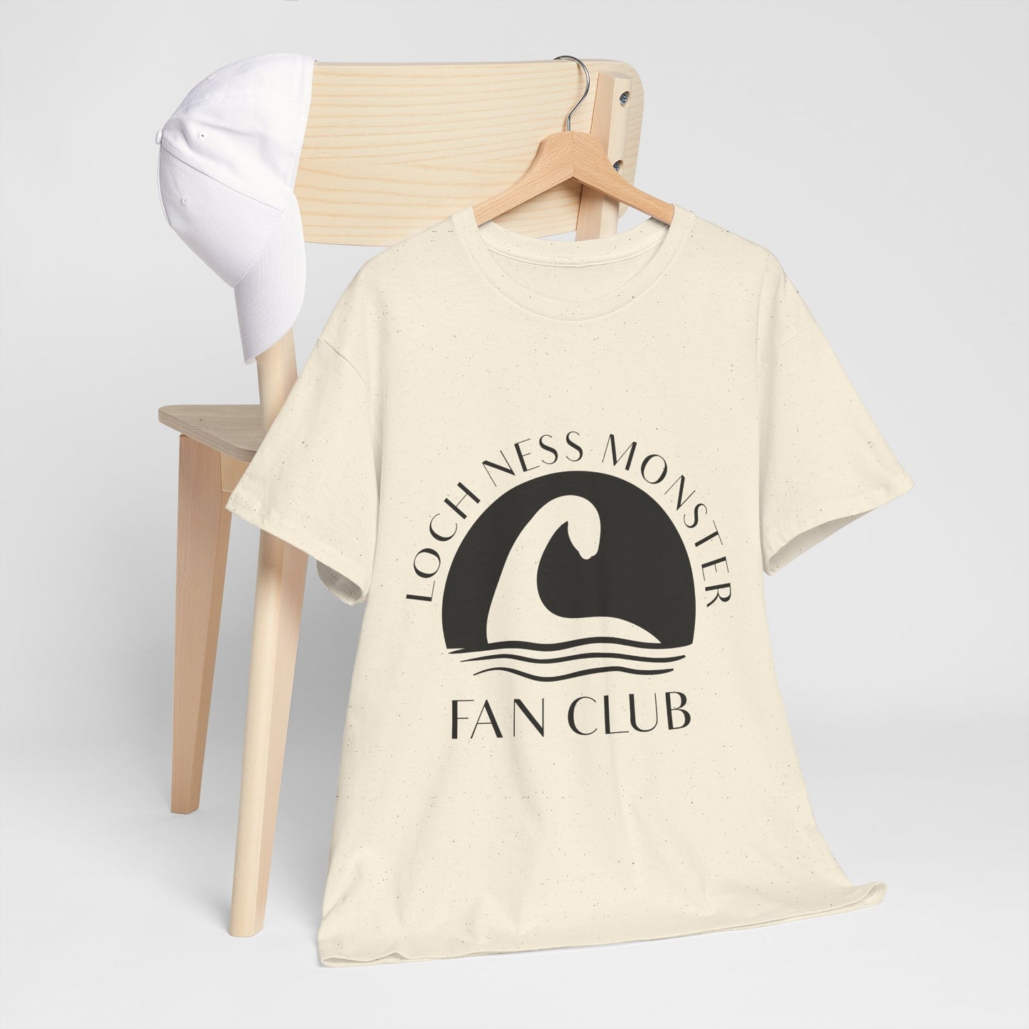 Fan Club potwora z Loch Ness – minimalistyczna koszulka fan klubu Nessie