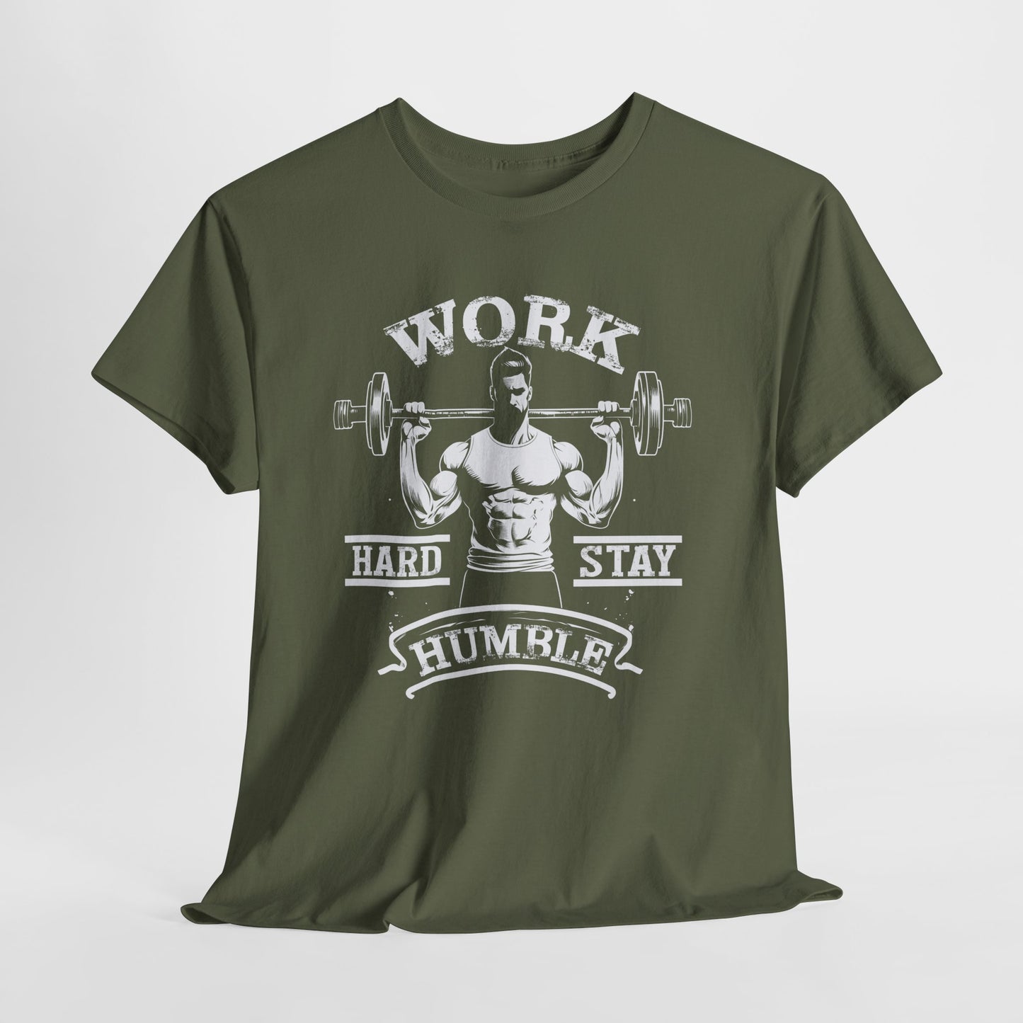 Work Hard Stay Humble - siłowniany manifest