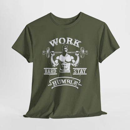 Work Hard Stay Humble - siłowniany manifest