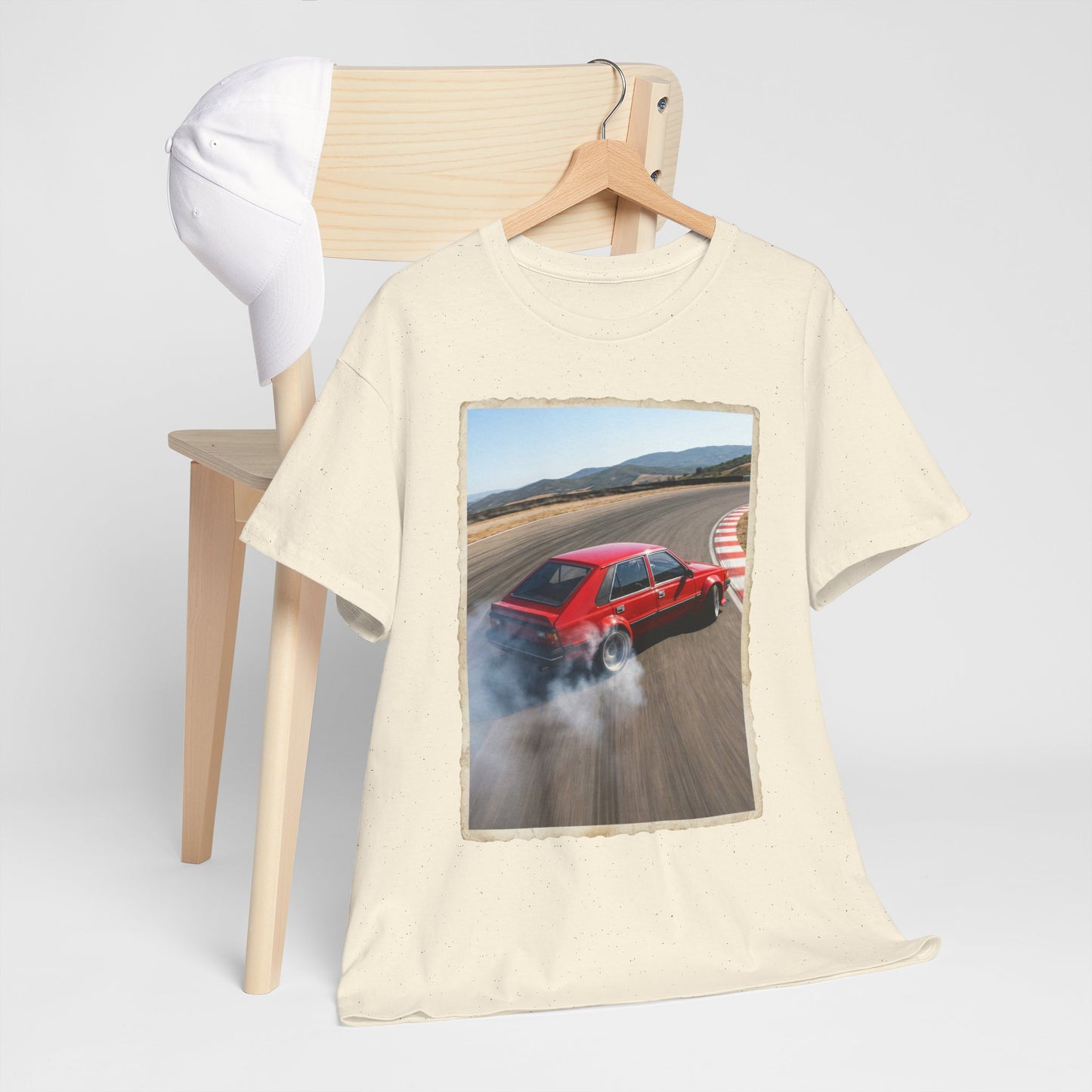 Polonez Drift - czerwony klasyk w dymie