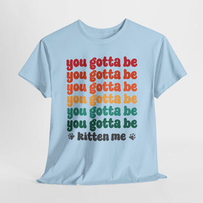 You Gotta Be… Kitten Me - koci tekst w retro kolorach