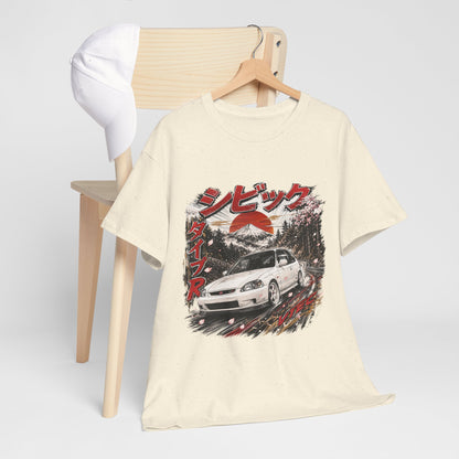 Honda Civic Type R - biały wojownik Fuji
