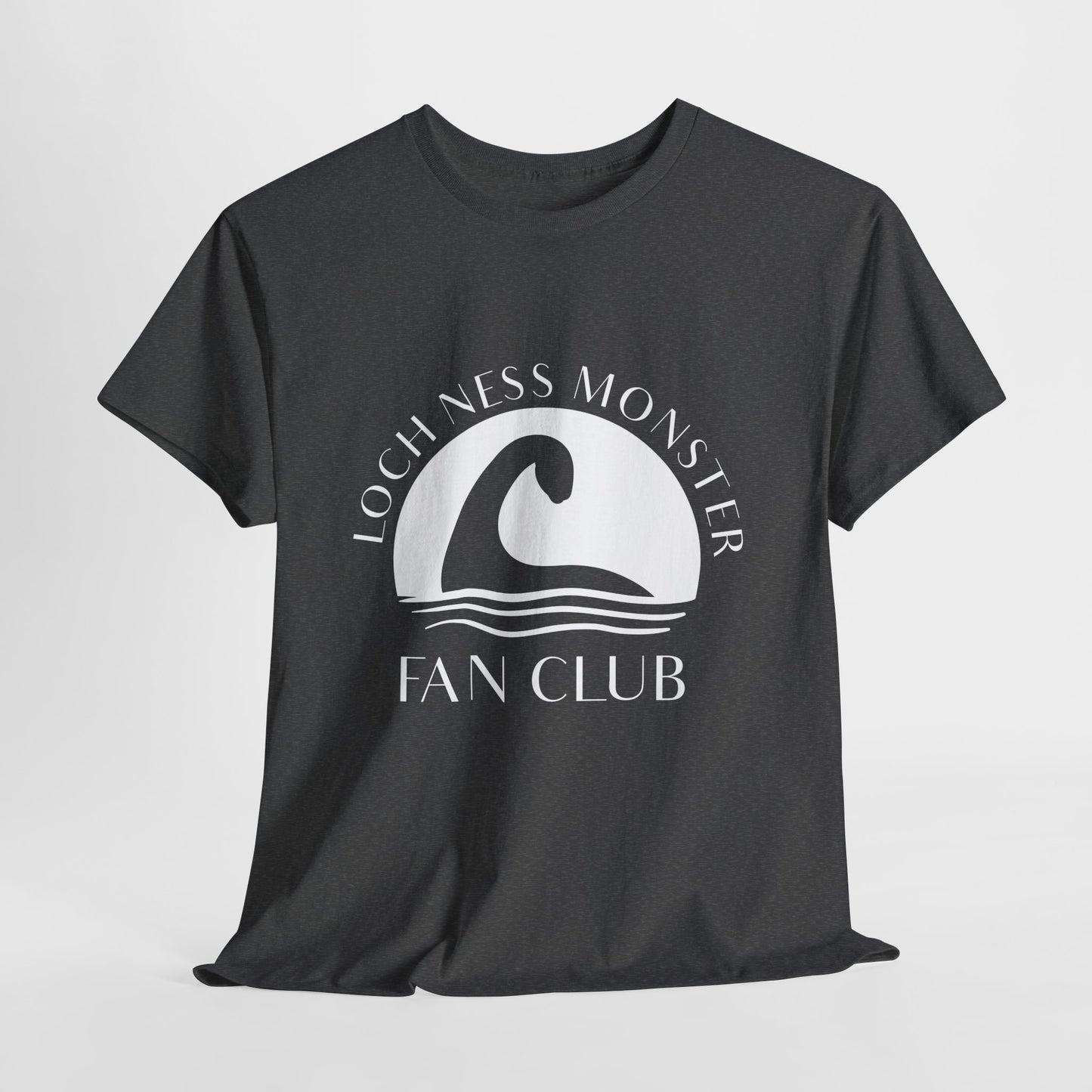Fan Club potwora z Loch Ness – minimalistyczna koszulka fan klubu Nessie