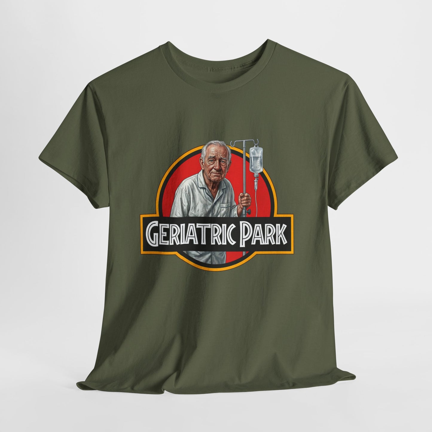"Geriatric Park" – park geriatryczny parodia