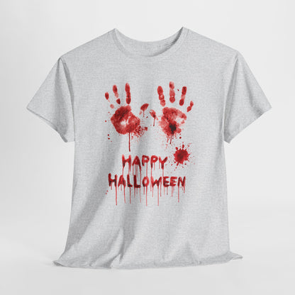 Happy Halloween - krwawe dłonie i horrorowy klimat
