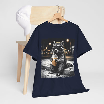 Szop z Ice Tea - koszulka z miejskim luzem
