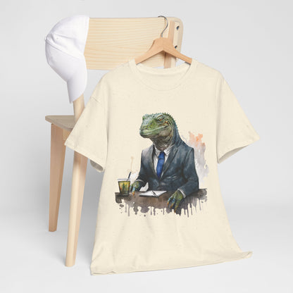 Reptilianin w garniturze - zimna krew w biznesie