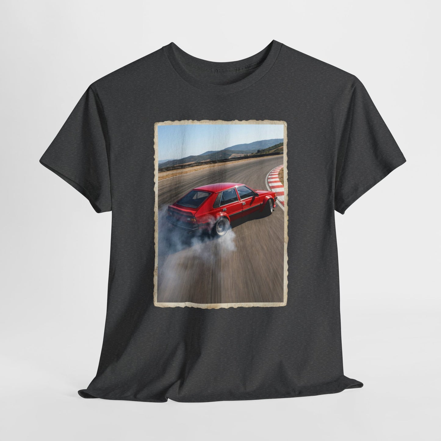Polonez Drift - czerwony klasyk w dymie