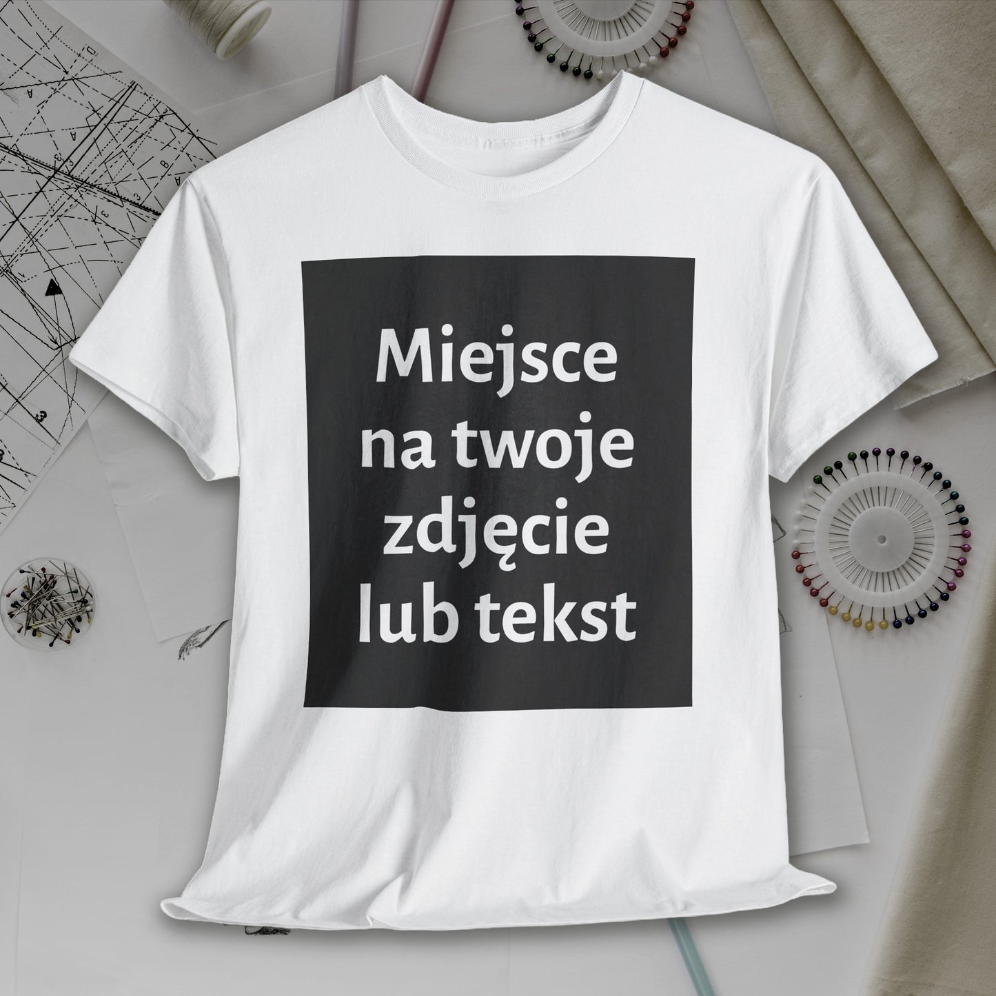 Personalizowana koszulka - przód i/lub tył - z naszą pomocą