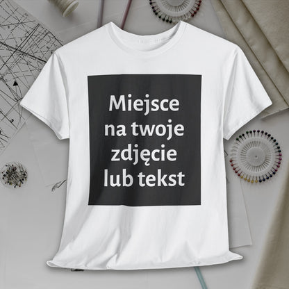 Personalizowana koszulka - przód i/lub tył - z naszą pomocą